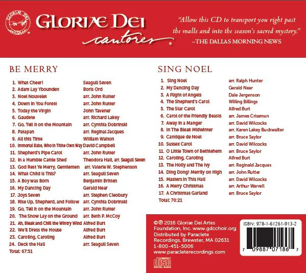 A Caroling Christmas / Gloriae Dei Cantores - Image 2
