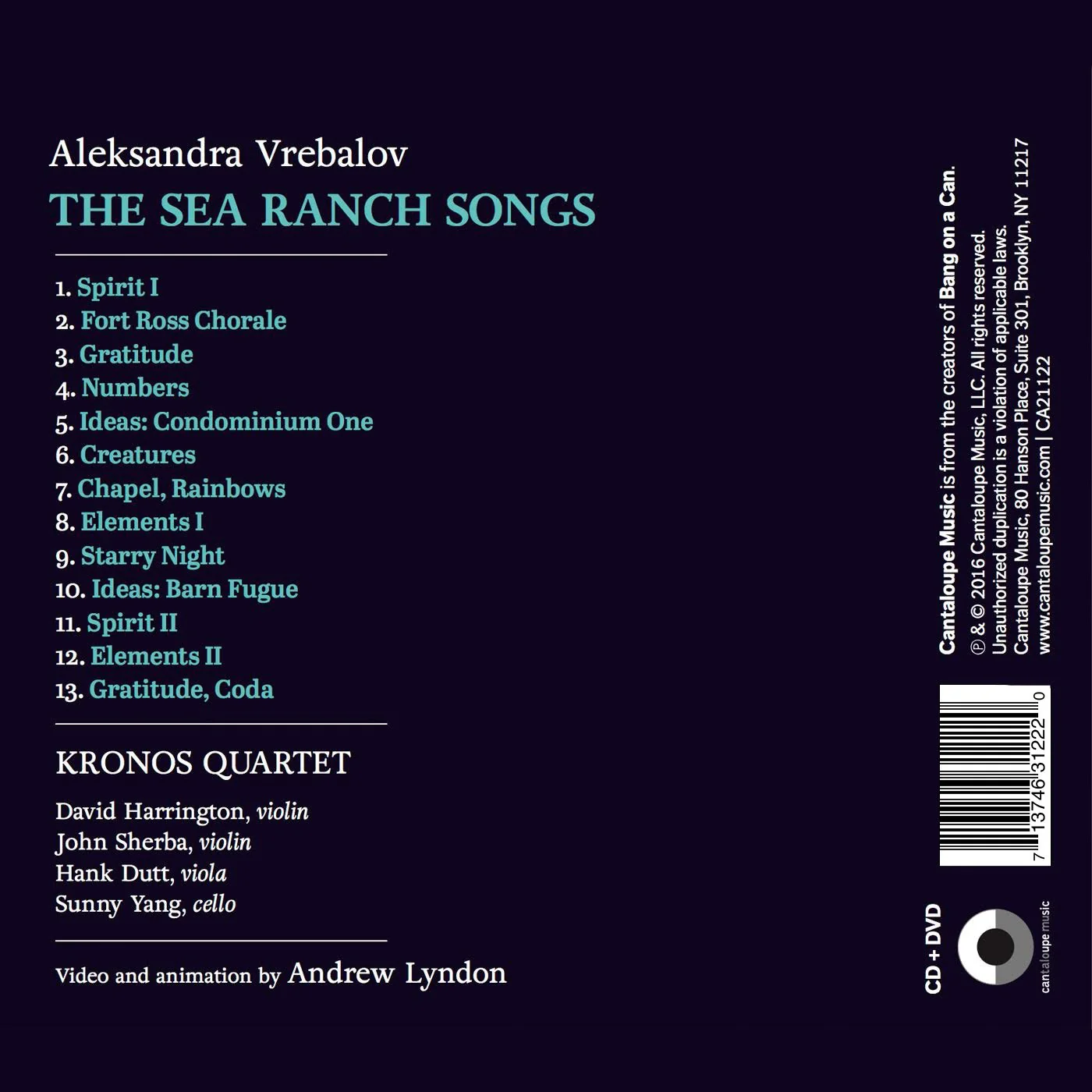 Aleksandra Vrebalov: The Sea Ranch Songs - Image 2