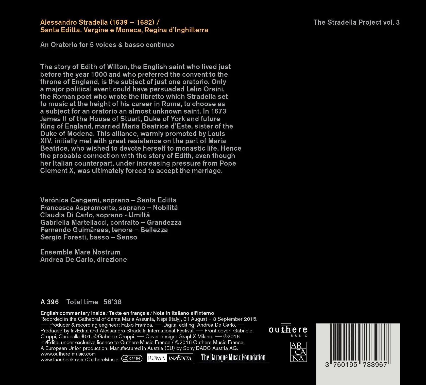 Alessandro Stradella: Santa Editta - Image 2