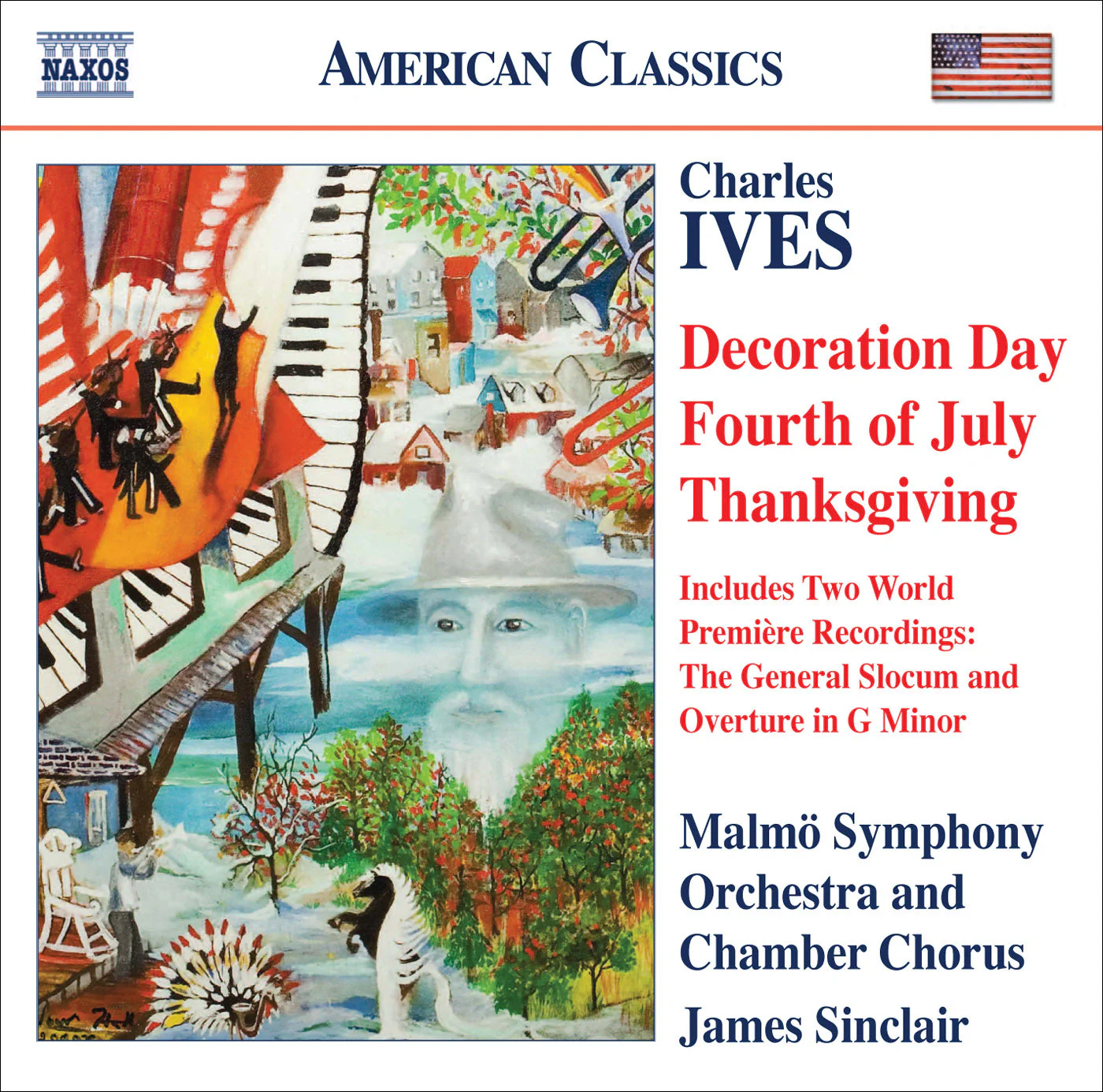 Ives: Works for Orchestra / Sinclair, Malmö Symphony - Image 2