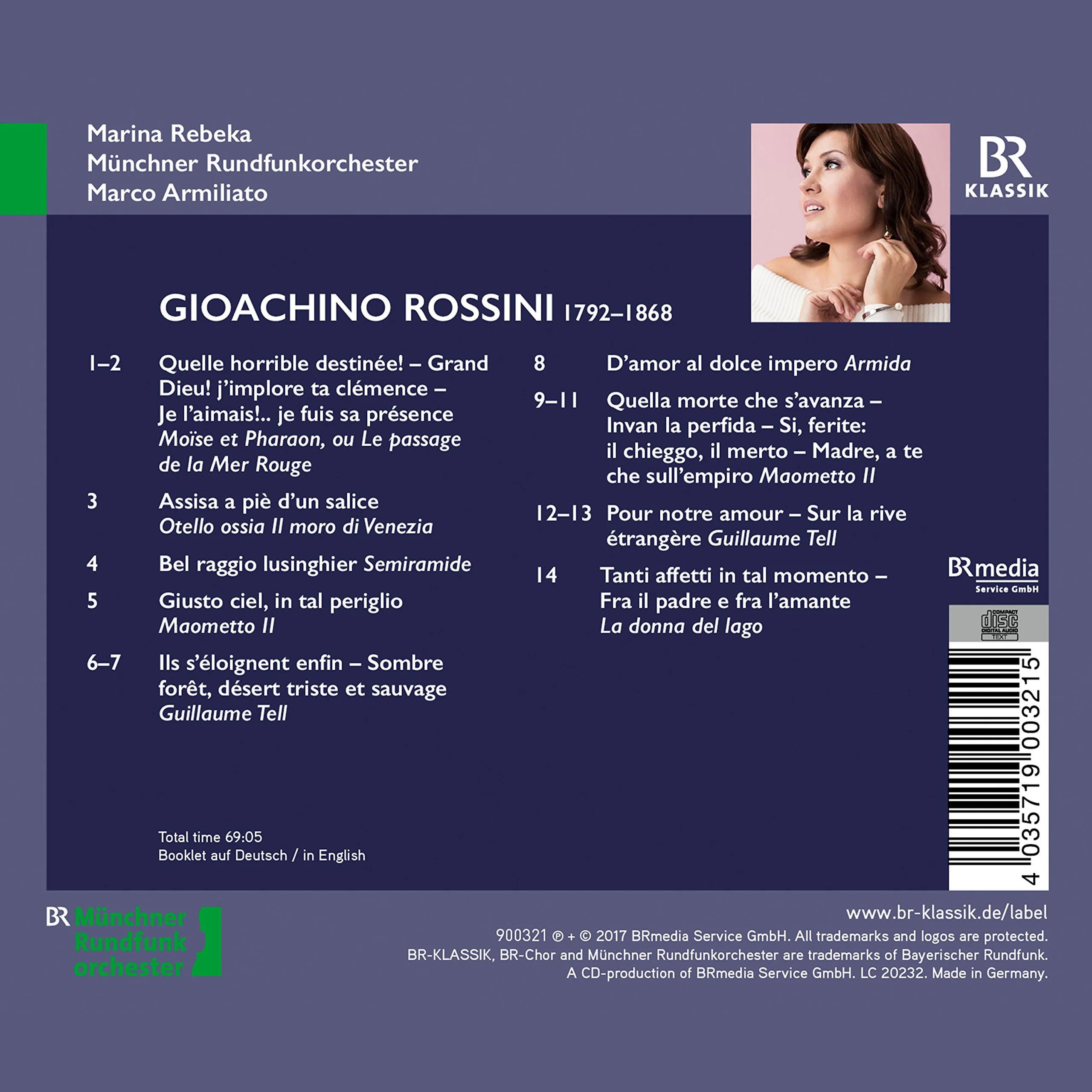 Amor fatale / Rebeka, Armiliato, Munich Radio Orchestra - Image 2
