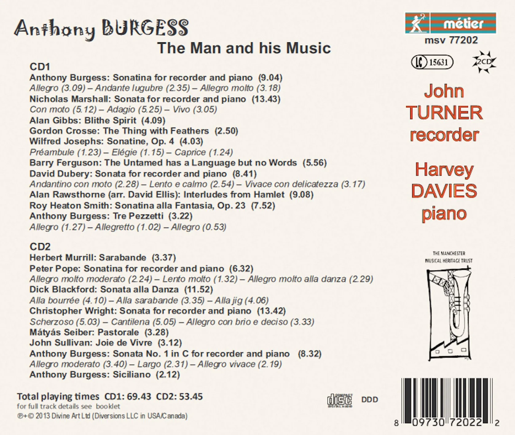 Anthony Burgess: The Man and His Music - Image 2
