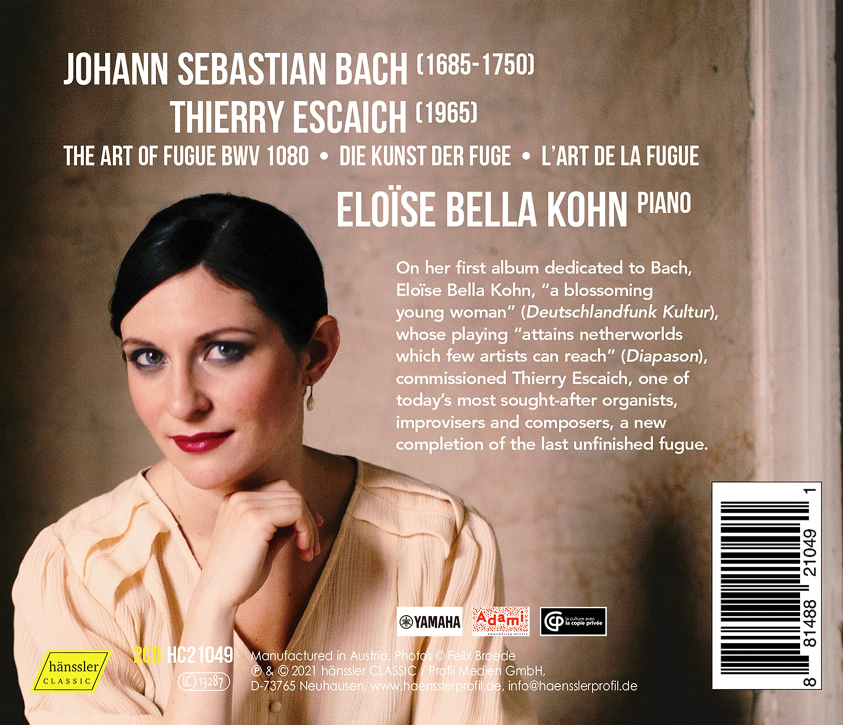 Bach, Escaich: The Art of Fugue / Kohn - Image 2