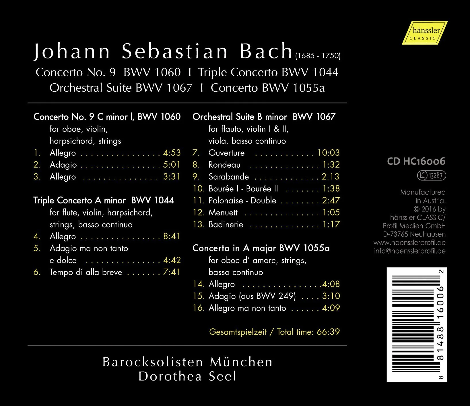 Bach: Orchestral Works - Image 2