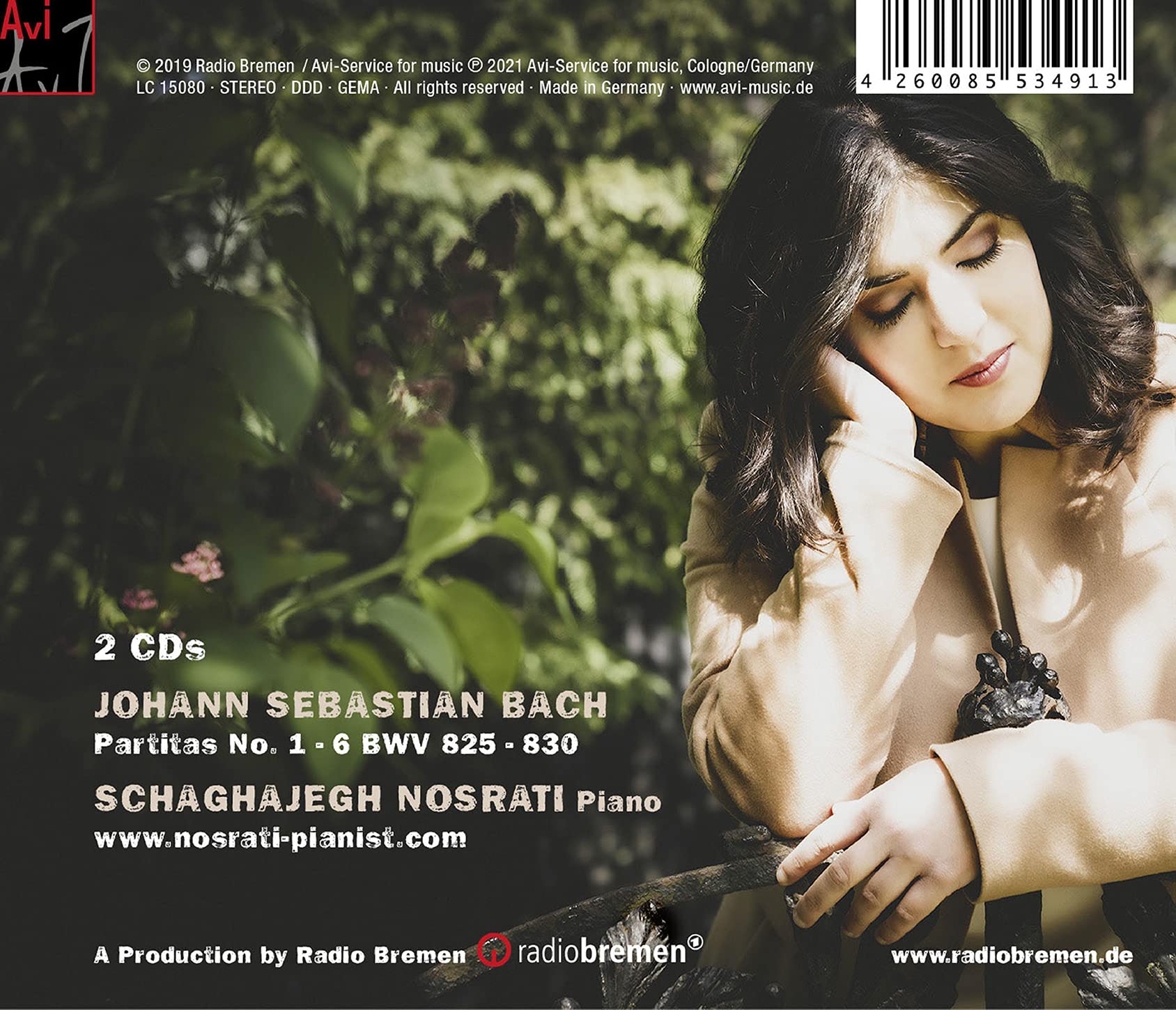 Bach: Partitas BWV 825-830 / Nostrati - Image 2