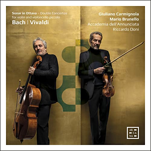 Bach - Vivaldi: Sonar in ottava, Double Concertos for Violin and Violoncello Piccolo / Carmignola, Brunello - Image 2
