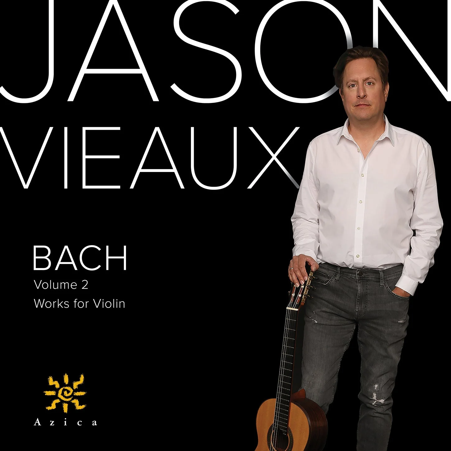 Bach: Works for Violin, Vol. 2 / Vieaux - Image 2