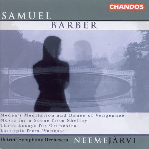 Barber: 3 Essays for Orchestra, Vanessa Intermezzo, Music for a Scene from Shelley, Etc. / Jarvi, Detroit SO - Image 2
