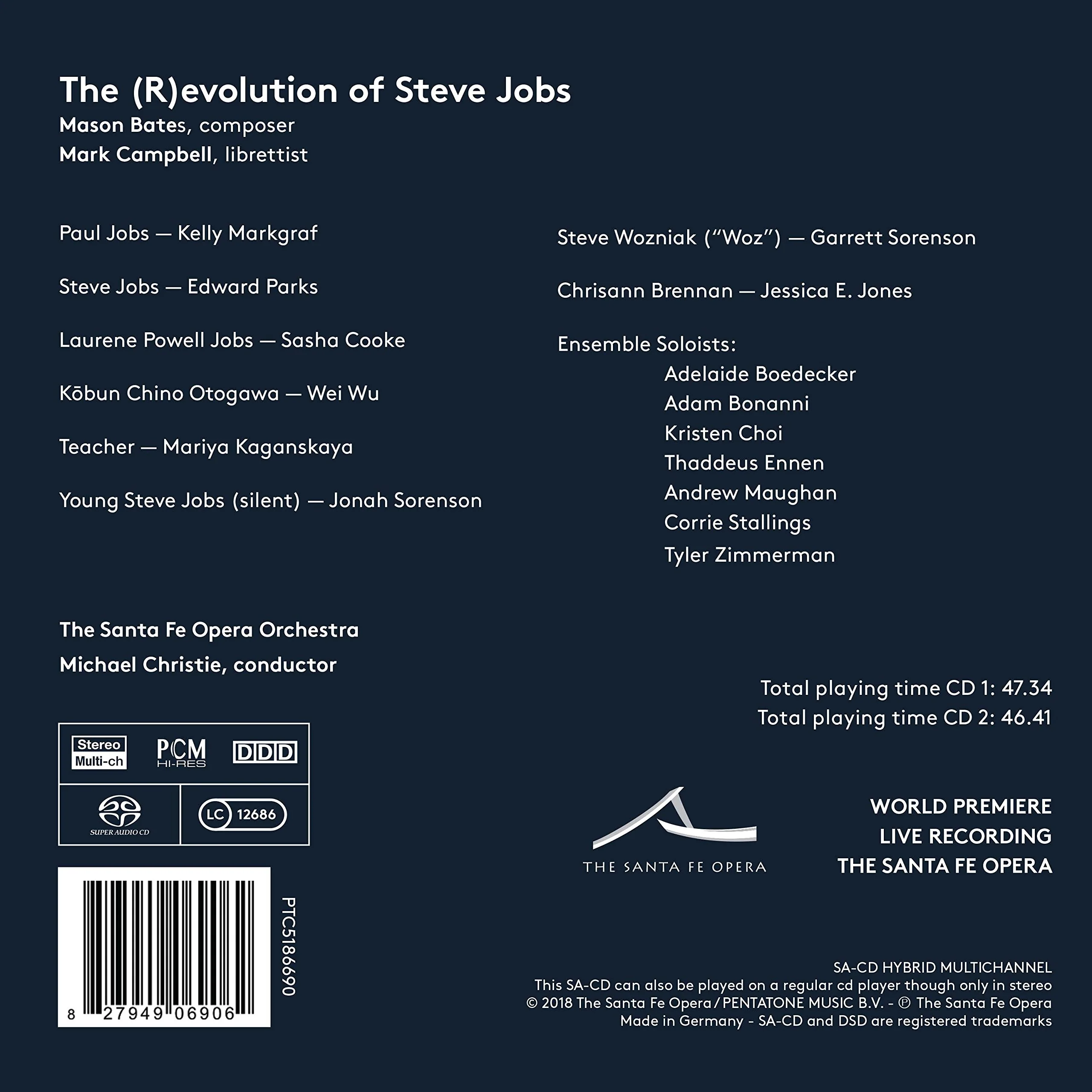 Bates: The (R)evolution of Steve Jobs / Christie, Santa Fe Opera - Image 2