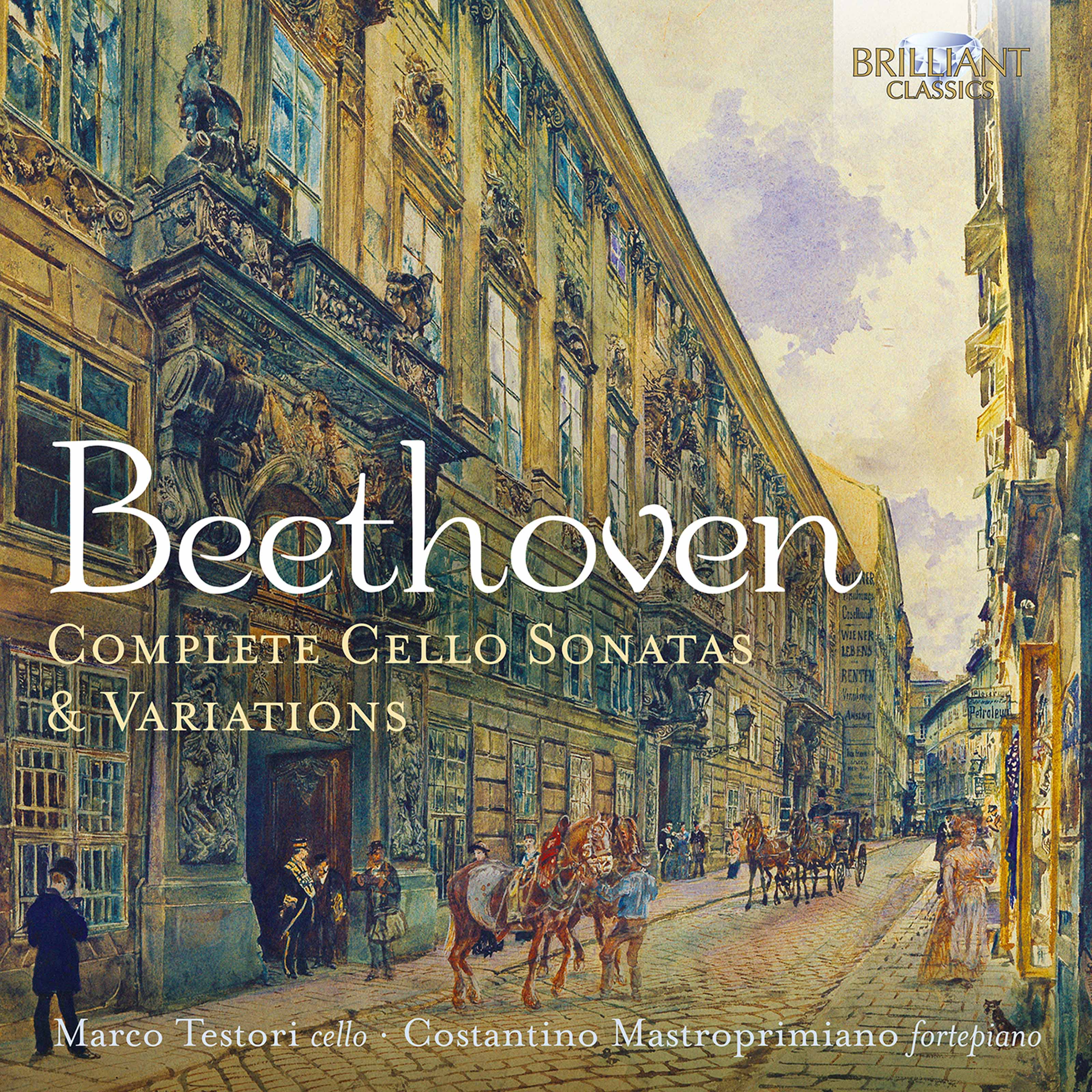 Beethoven: Complete Cello Sonatas & Variations / Testori, Mastroprimiano - Image 2