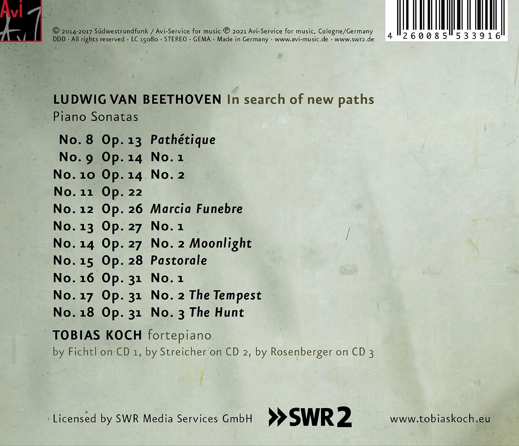 Beethoven: In Search of New Paths / Koch - Image 2