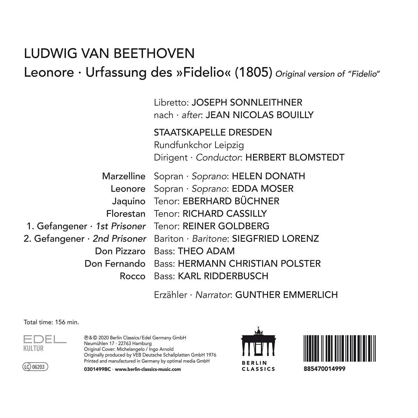 Beethoven: Leonore / Blomstedt, Staatskapelle Dresden - Image 2