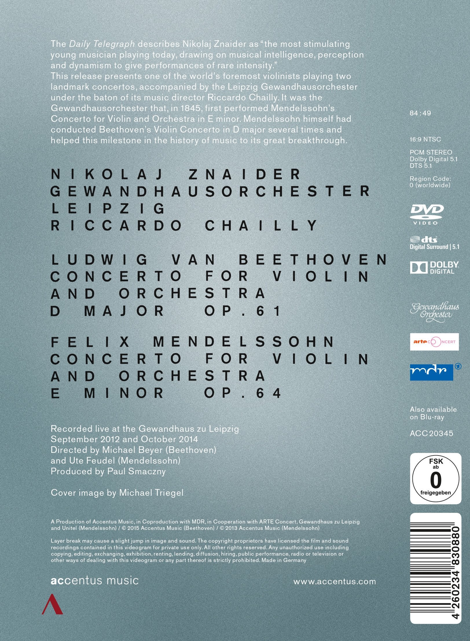 Beethoven & Mendelssohn: Violin Concertos - Image 2