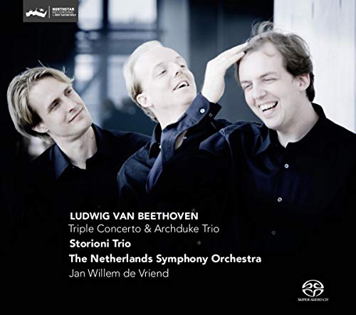 Beethoven: Triple Concerto; Archduke Trio  / Storioni Trio, Netherlands Symphony - Image 2