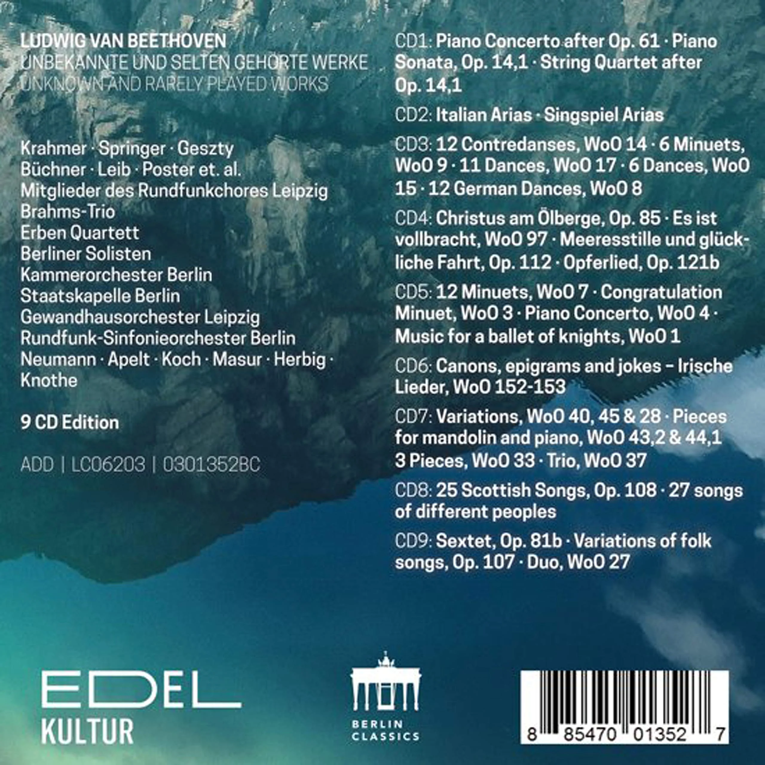 Beethoven: Unknown and Rarely Played Works / Various - Image 2