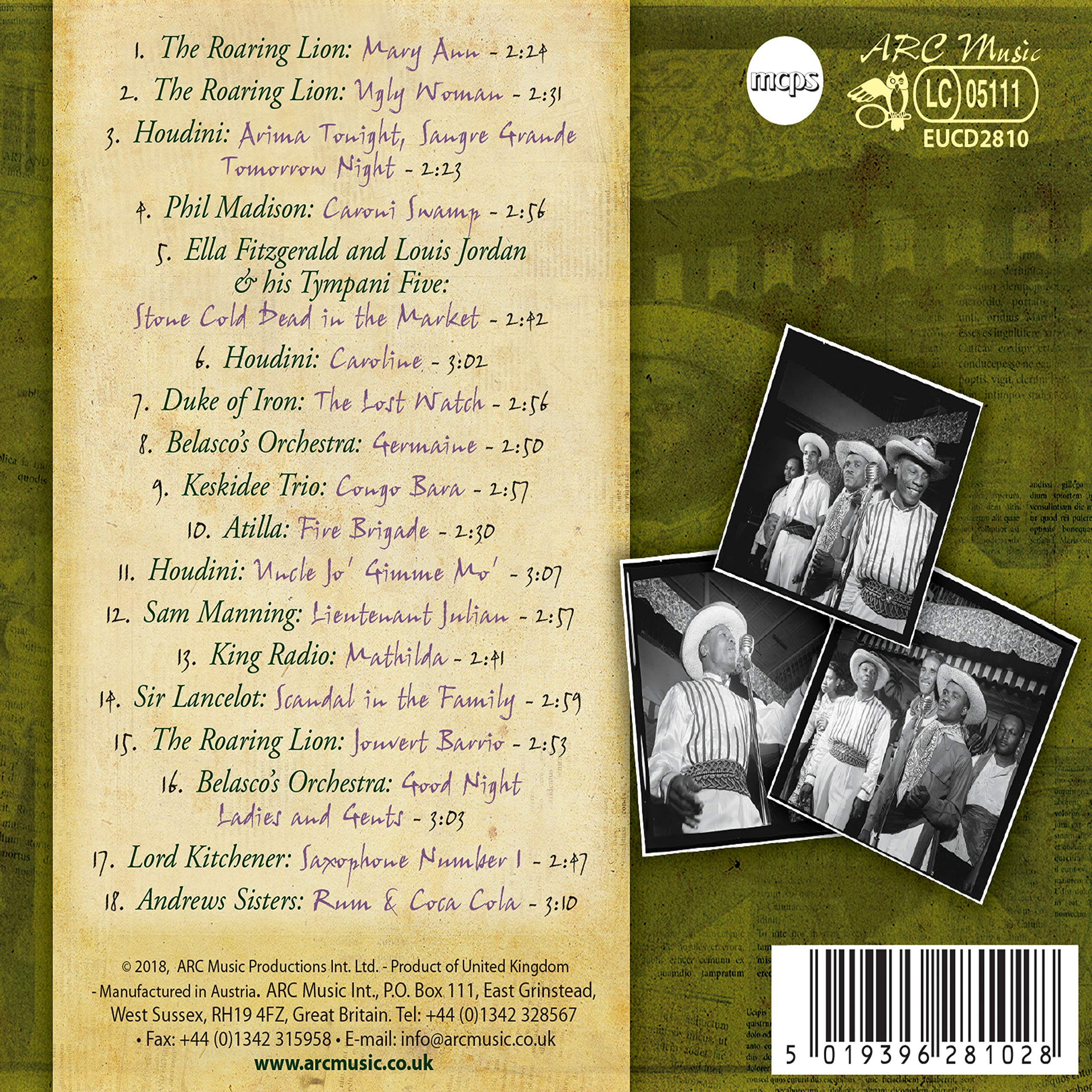 BEST OF CALYPSO 1912-1952 - Image 2