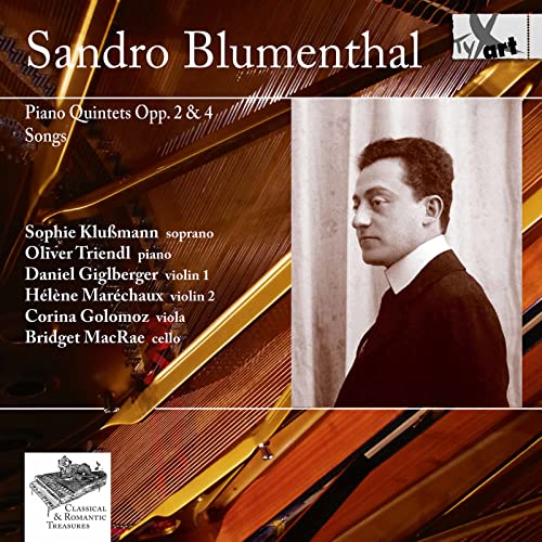 Blumenthal: Piano Quintets Opp. 2 & 4 and 4 Songs - Image 2