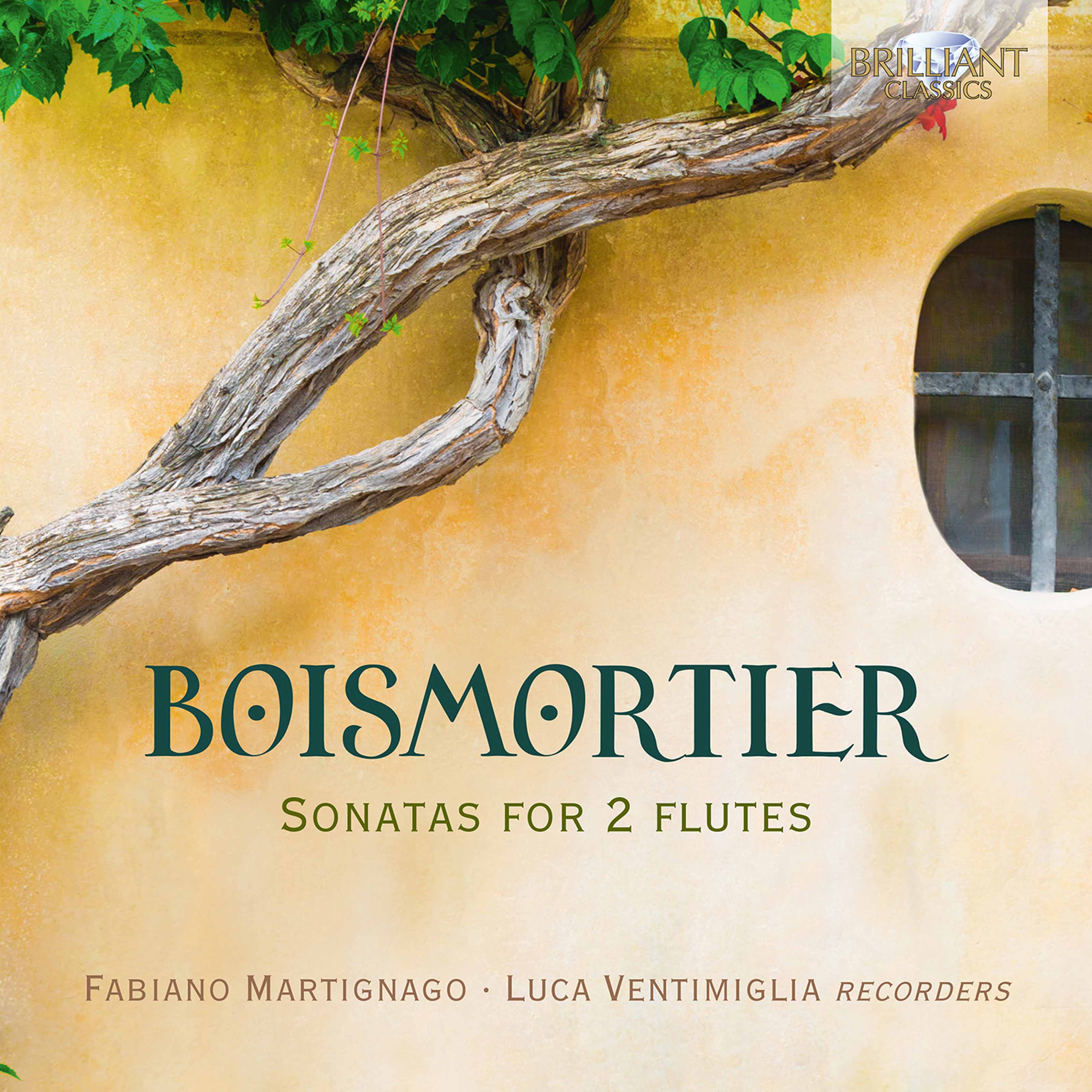 Boismortier: Sonatas For 2 Flutes / Fabiano Martignago, Luca Ventimiglia - Image 2