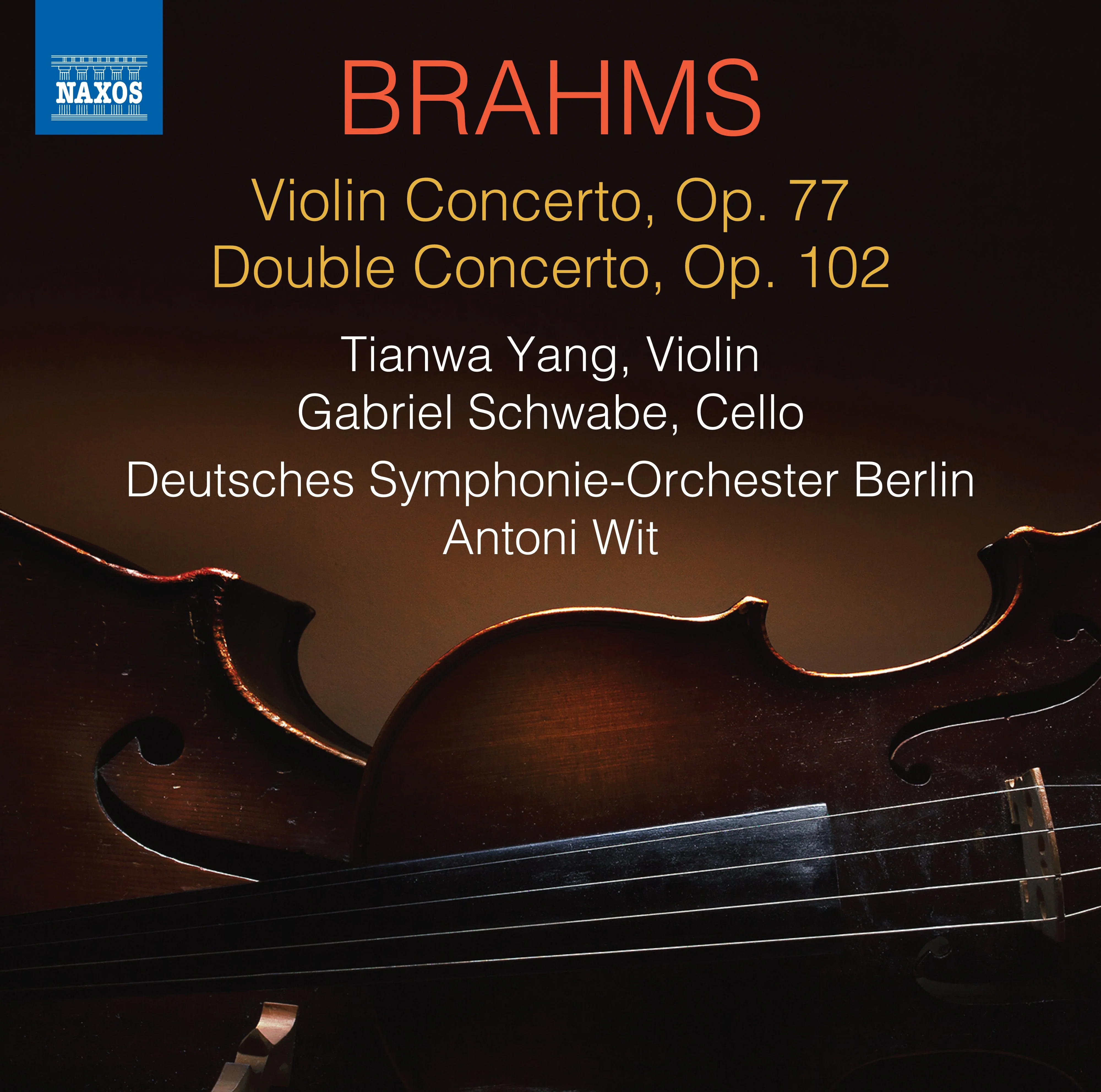 Brahms: Violin Concerto; Double Concerto / Tianwa Yang, Schwabe, Wit, Deutsches Symphonie-Orchester Berlin - Image 2