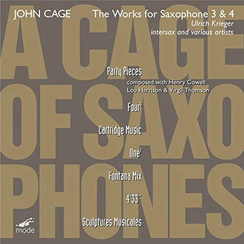 Cage: The Works for Saxophone, Vols. 3 & 4 - Image 2
