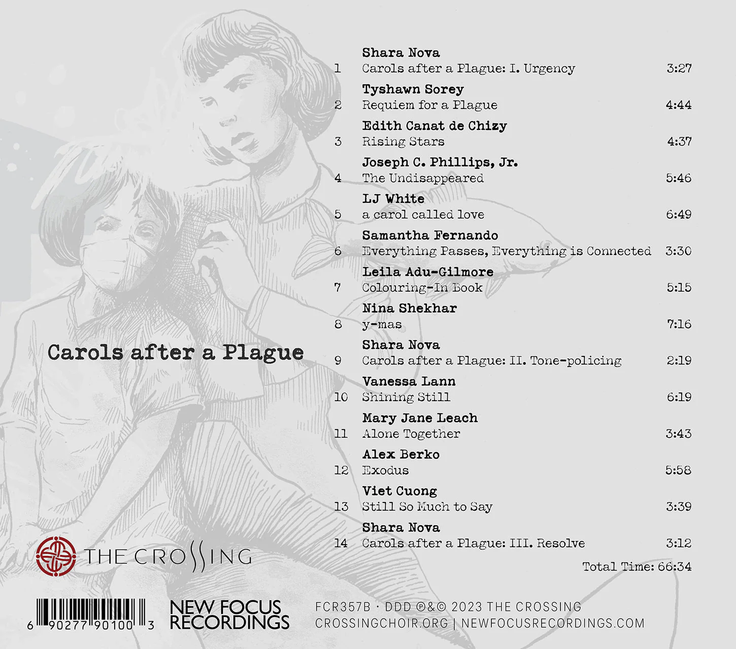 Carols after a Plague / Nally, The Crossing - Image 2