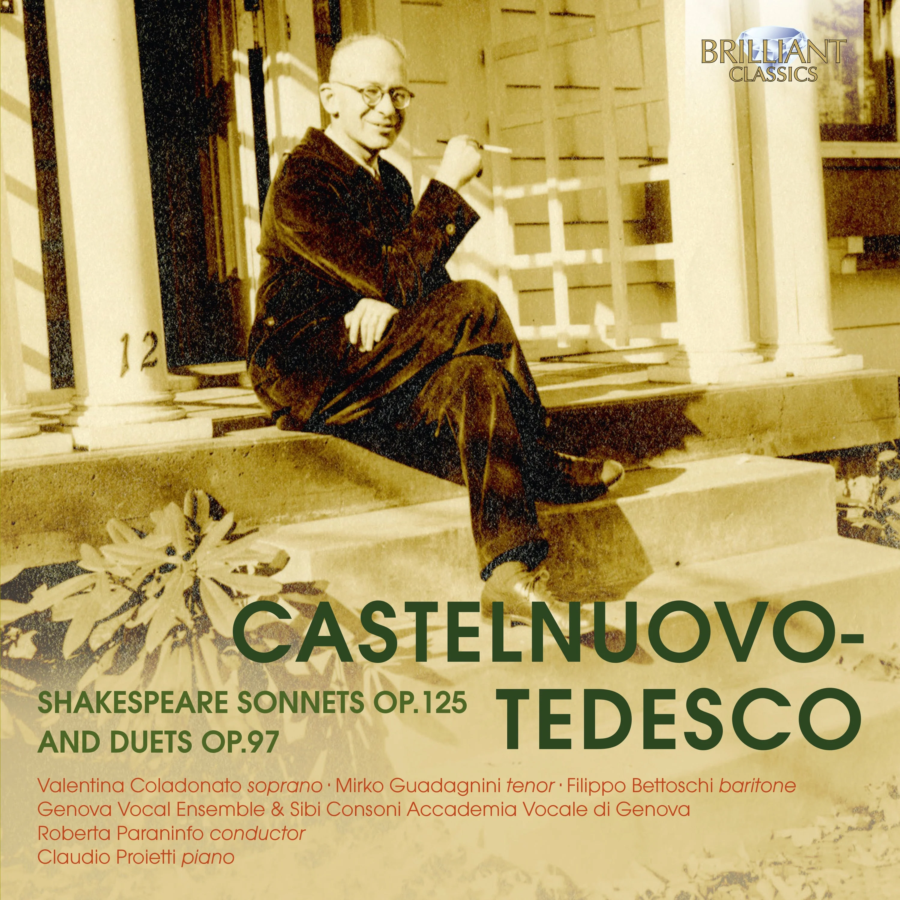 Castelnuovo-Tedesco: 28 Shakespeare Sonnets - 3 Shakespeare - Image 2