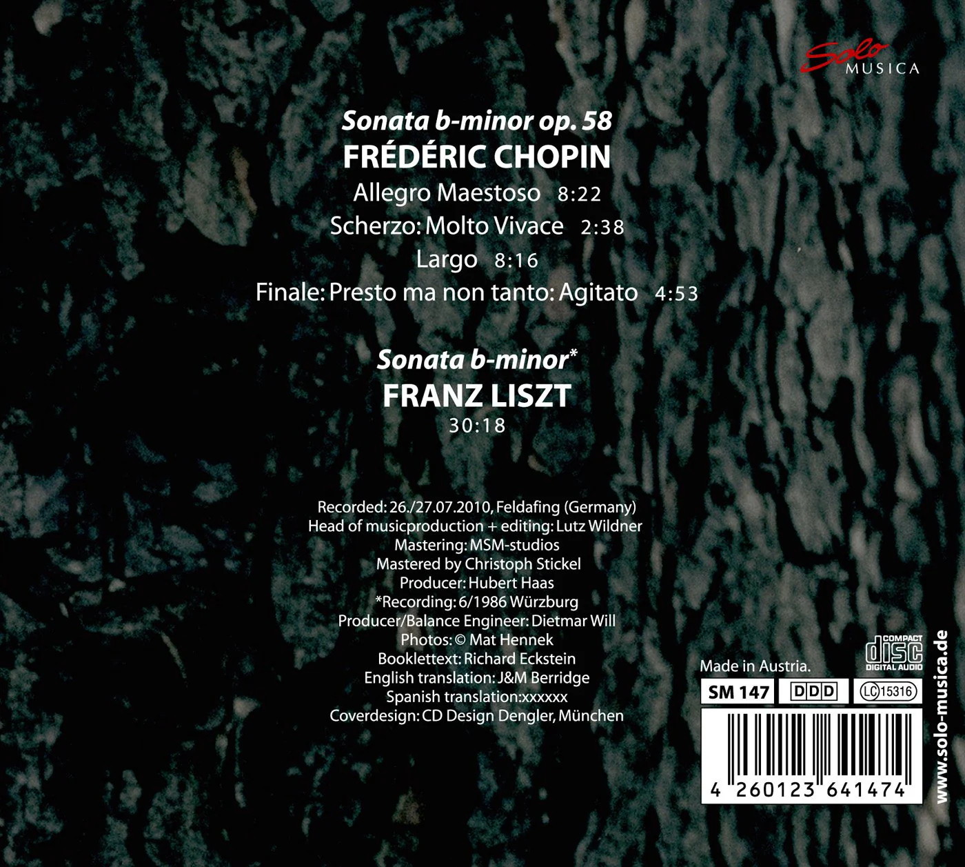 Chopin & Liszt: Piano Sonatas in B minor - Image 2
