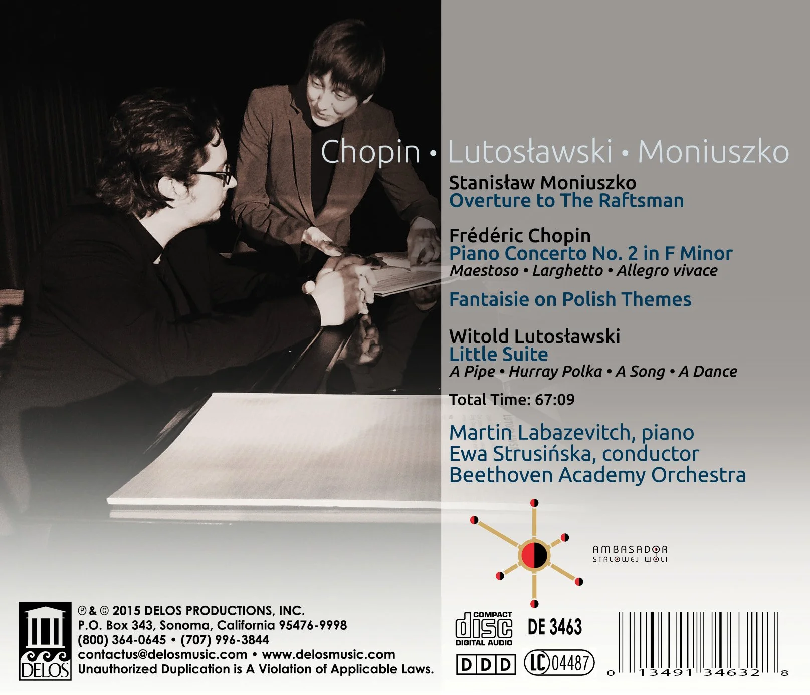 Chopin: Piano Concerto No. 2 in F Minor, Op. 21 & Grande fan - Image 2