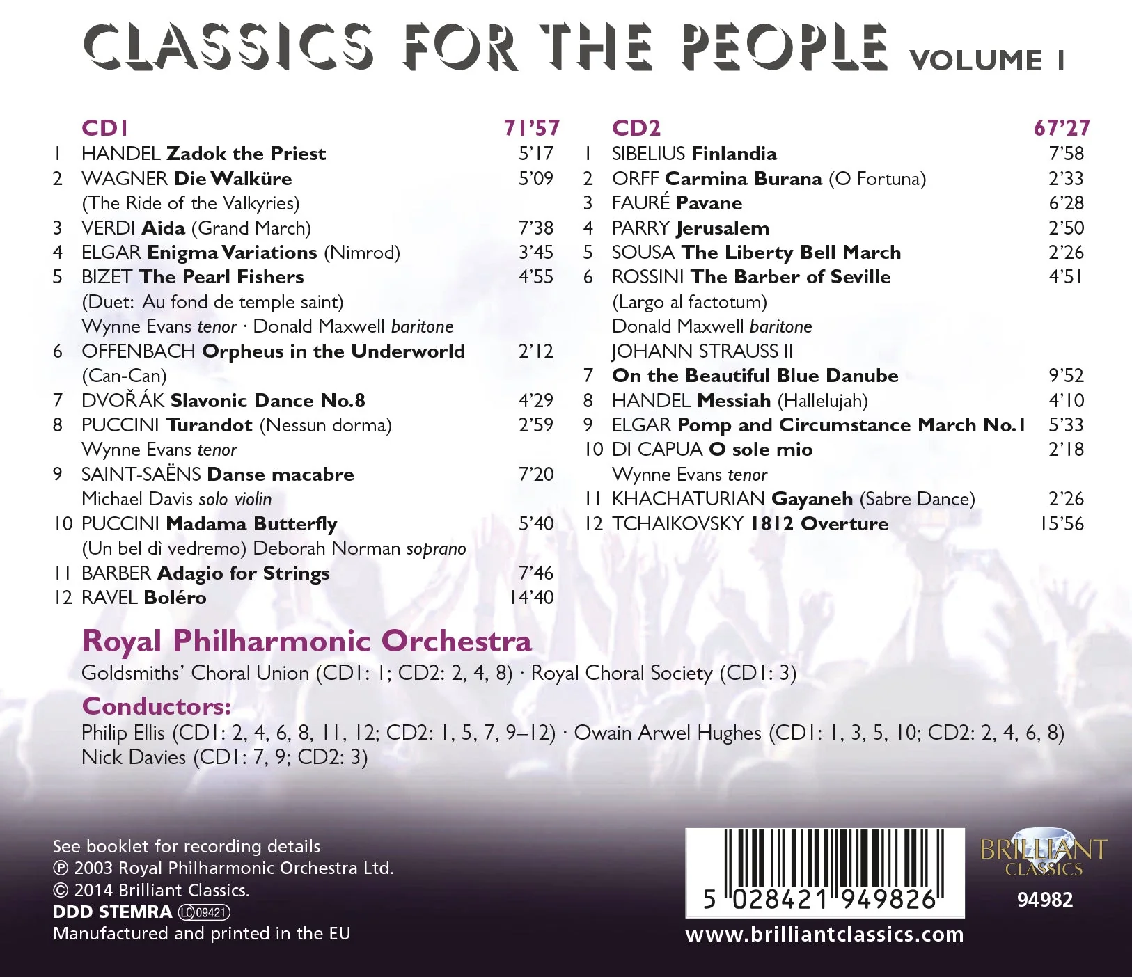 Classics For The People, Vol. 1 - Image 2