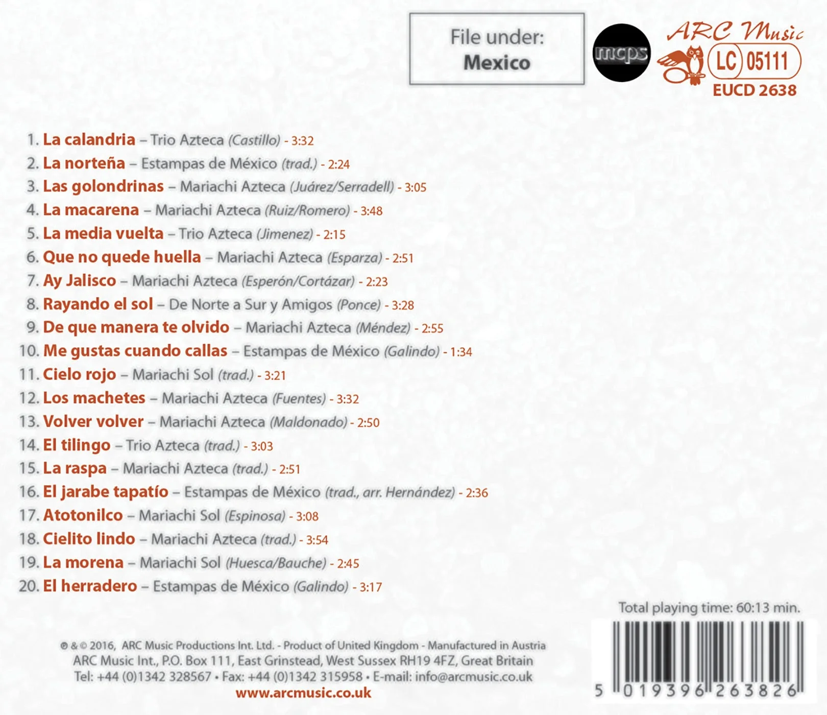 Discover Music From Mexico With Arc Music / Var - Image 2