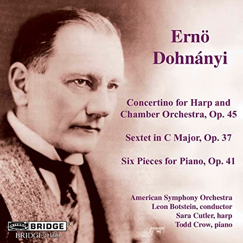 Dohnanyi: Harp Concertino, Sextet in C Major & 6 Pieces for - Image 2