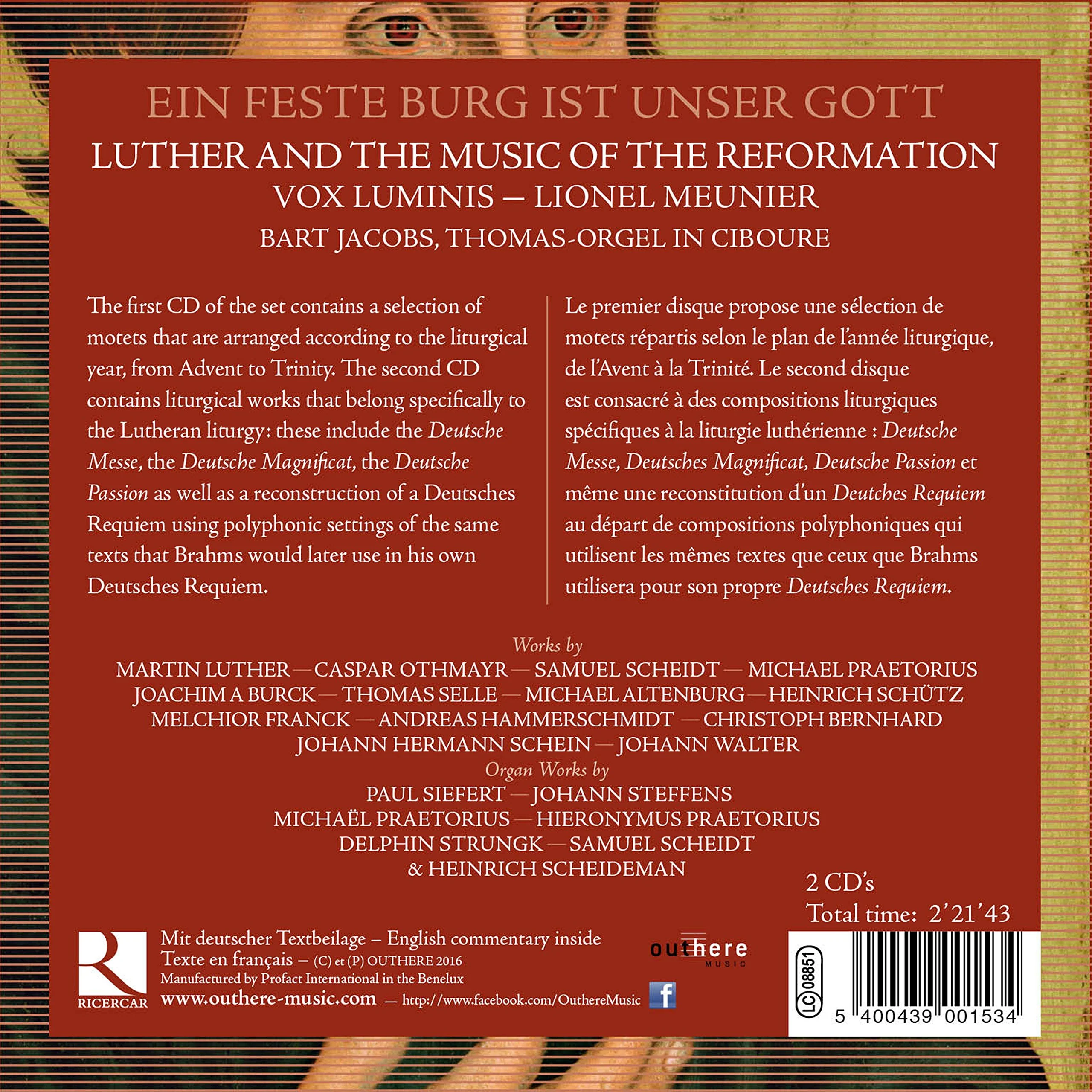 Ein feste Burg ist unser Gott / Meunier, Jacobs, Vox Luminis - Image 2
