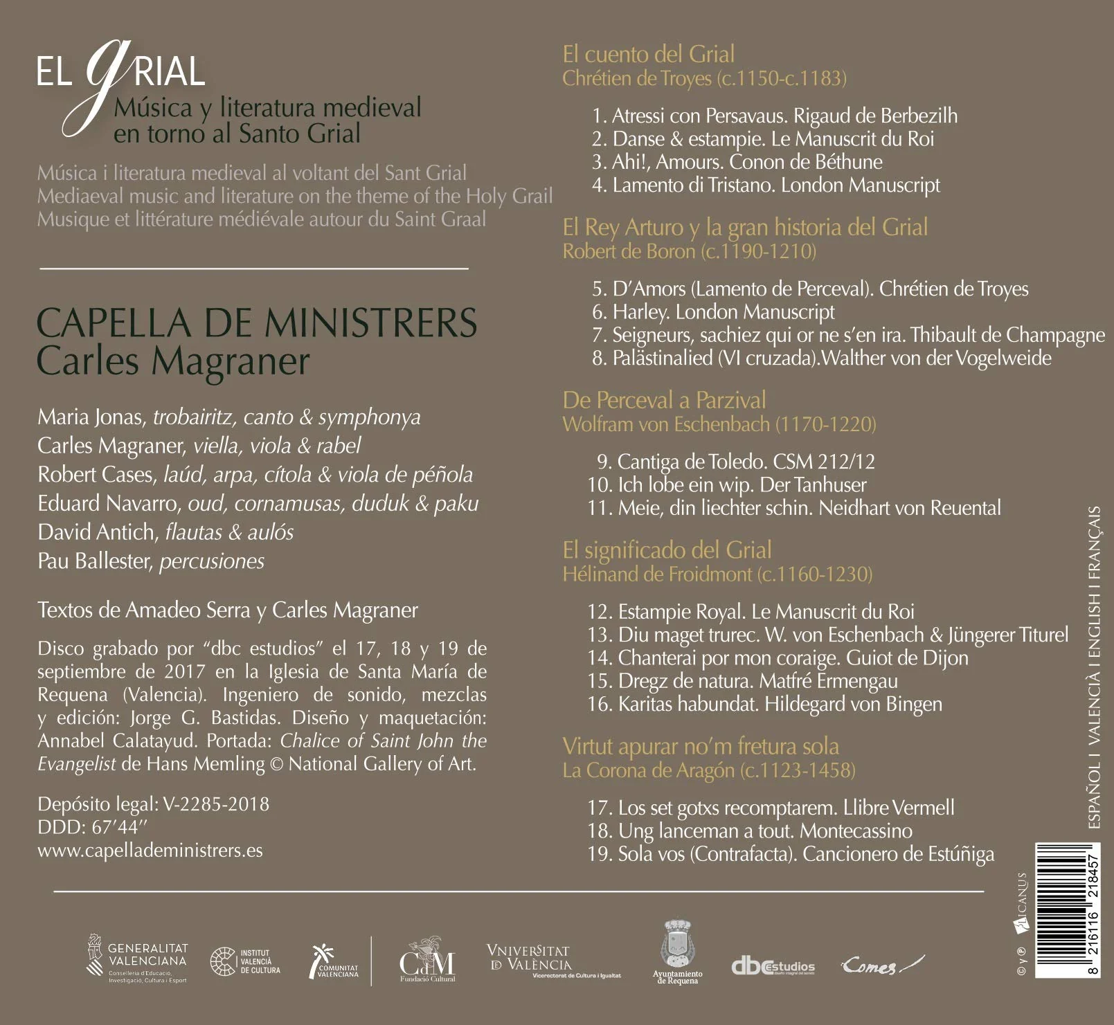 El Grial / Magraner, Capella de Ministrers - Image 2