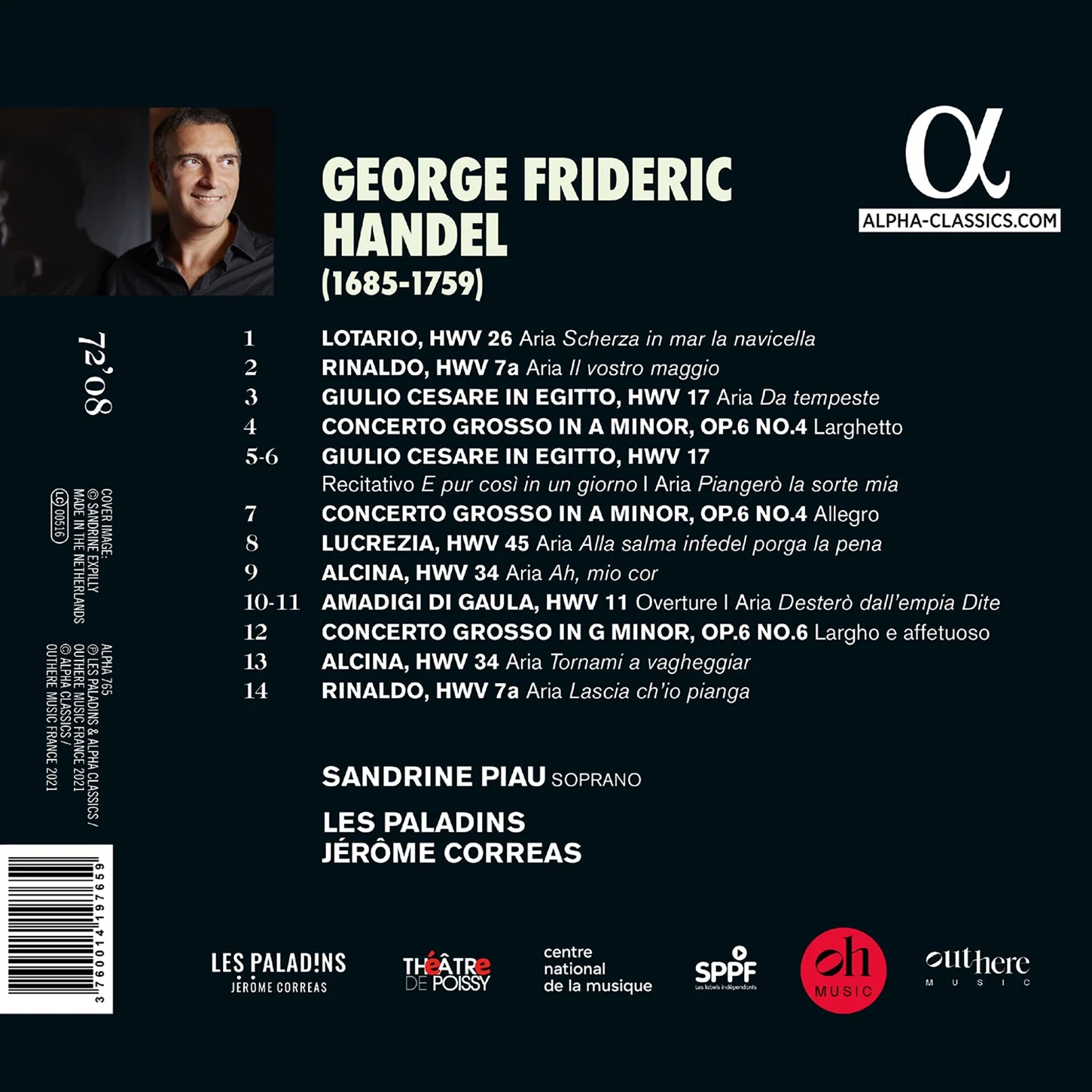 Handel: Enchantresses / Piau, Correas, Les Paladins - Image 2