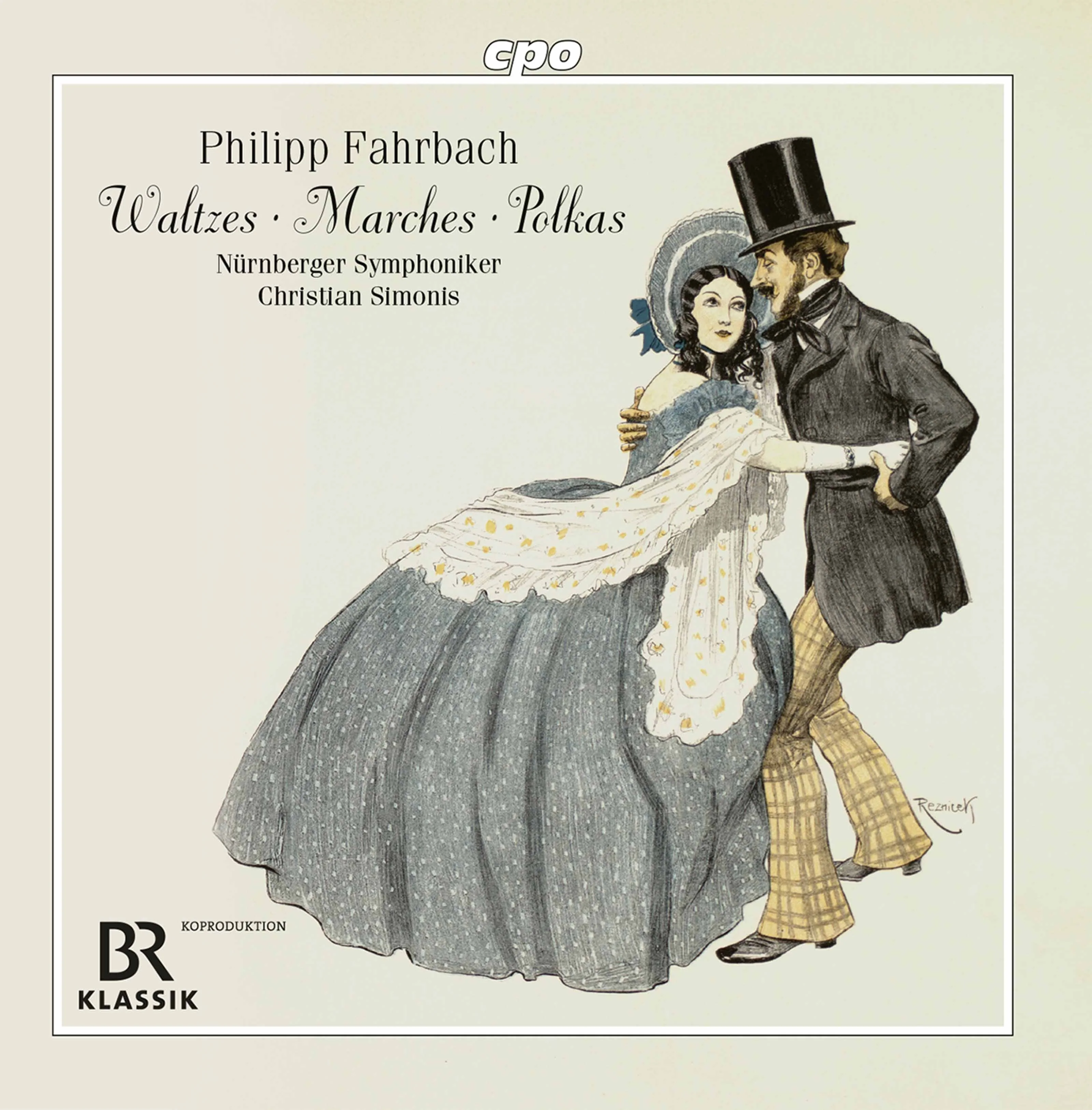 Fahrbach: Waltzes; Marches; Polkas / Simonis, Nürnberger Symphoniker - Image 2