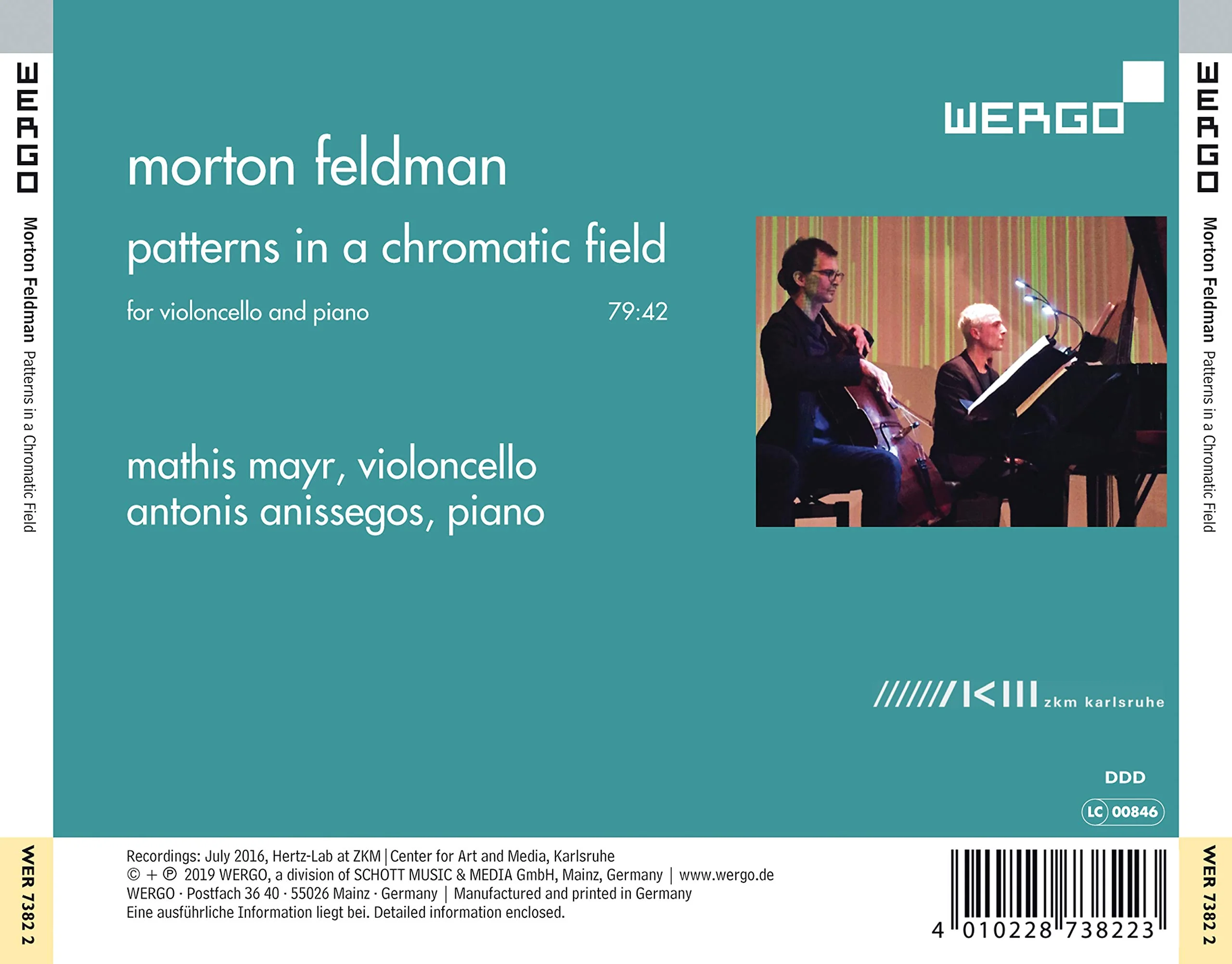 Feldman: Patterns in a Chromatic Field / Mayr, Anissegos - Image 2