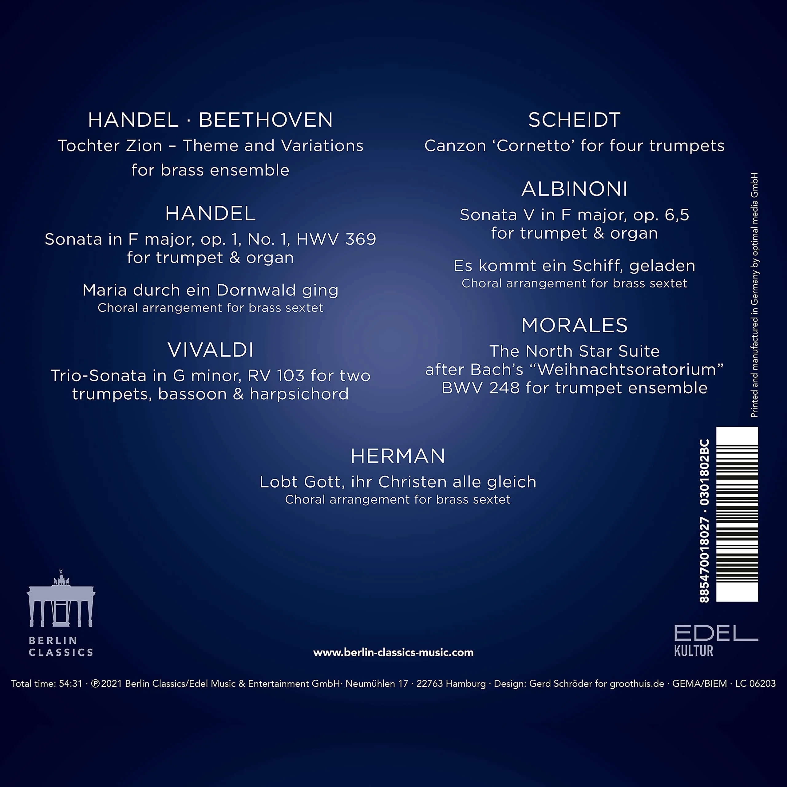 Festive Trumpets for Christmas / Matthias Höfs & Ensemble - Image 2