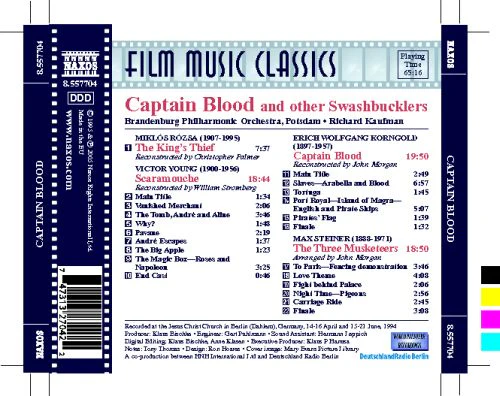 Film Music Classics - Korngold: Captain Blood;  Young, Et Al - Image 2