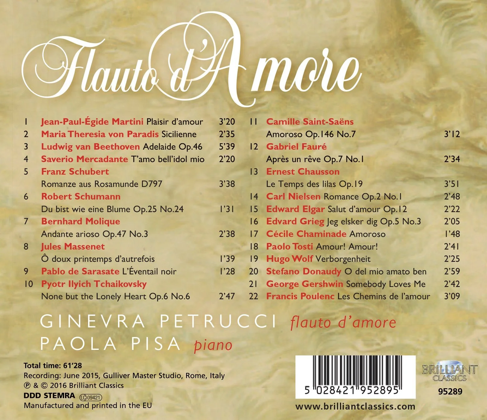 Flauto d'amore / Petrucci, Pisa - Image 2