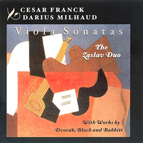 FRANCK: Violin Sonata (arr. for viola) / MILHAUD: Viola Sona - Image 2