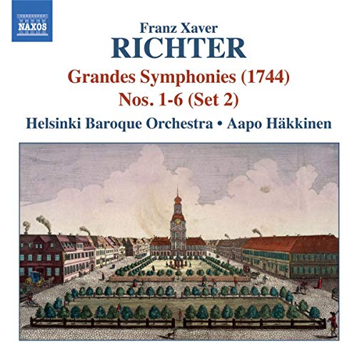 Franz Xaver Richter: Grandes Symphonies, Set 2 No 7-12 / Aapo Hakkinen, Helsinki Baroque Orchestra - Image 2