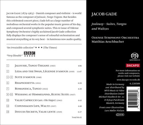 Gade, J.: Jalousie / Leda and the Swan / Suite D'Amour / Rha - Image 2