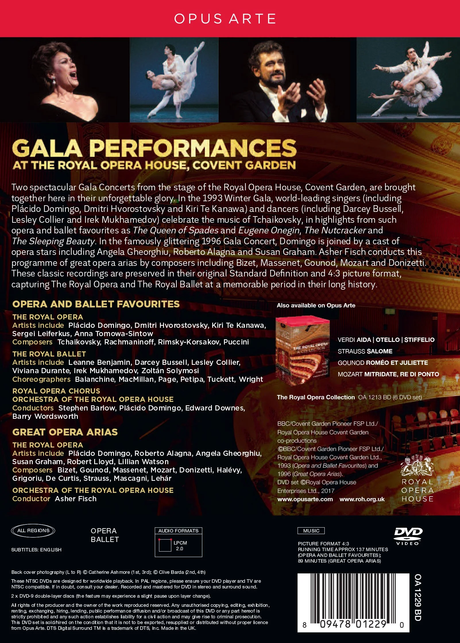 Gala Performances - Recorded Live at the Royal Opera House, - Image 2
