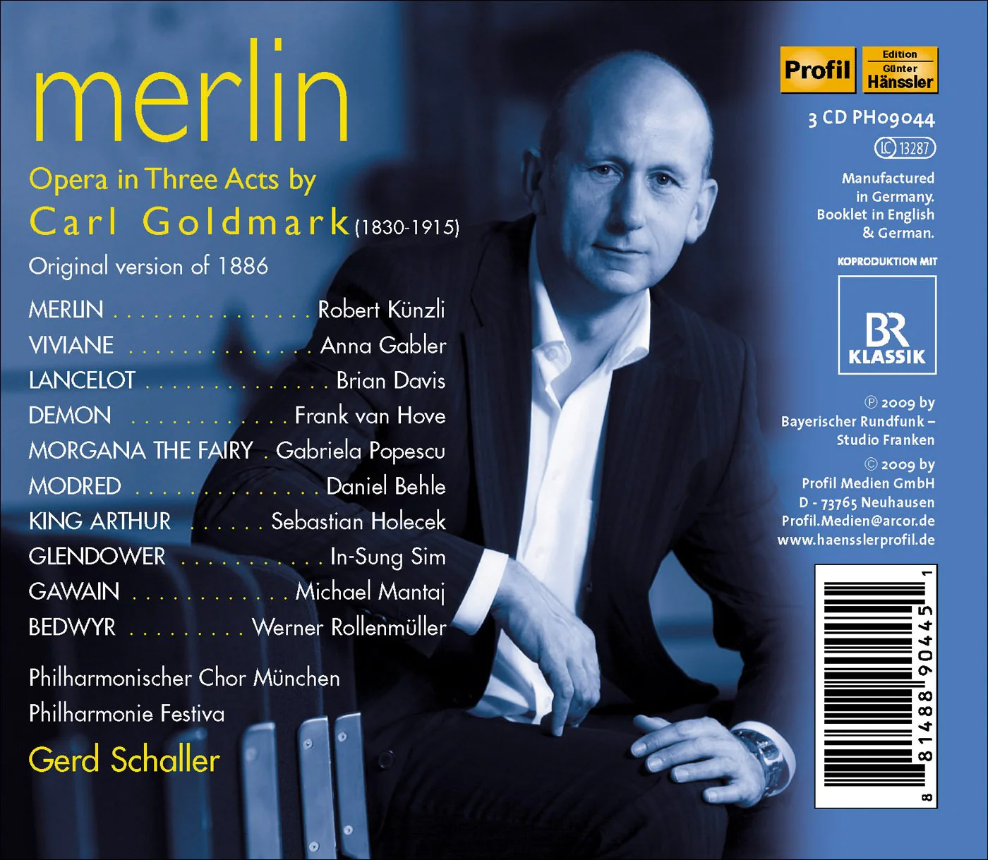 Goldmark: Merlin / Kunzli, Gabler, Schaller - Image 2