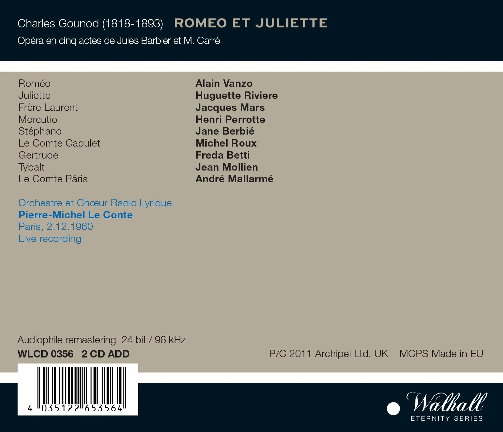 Gounod: Romeo & Juliette (Paris 1960) - Image 2