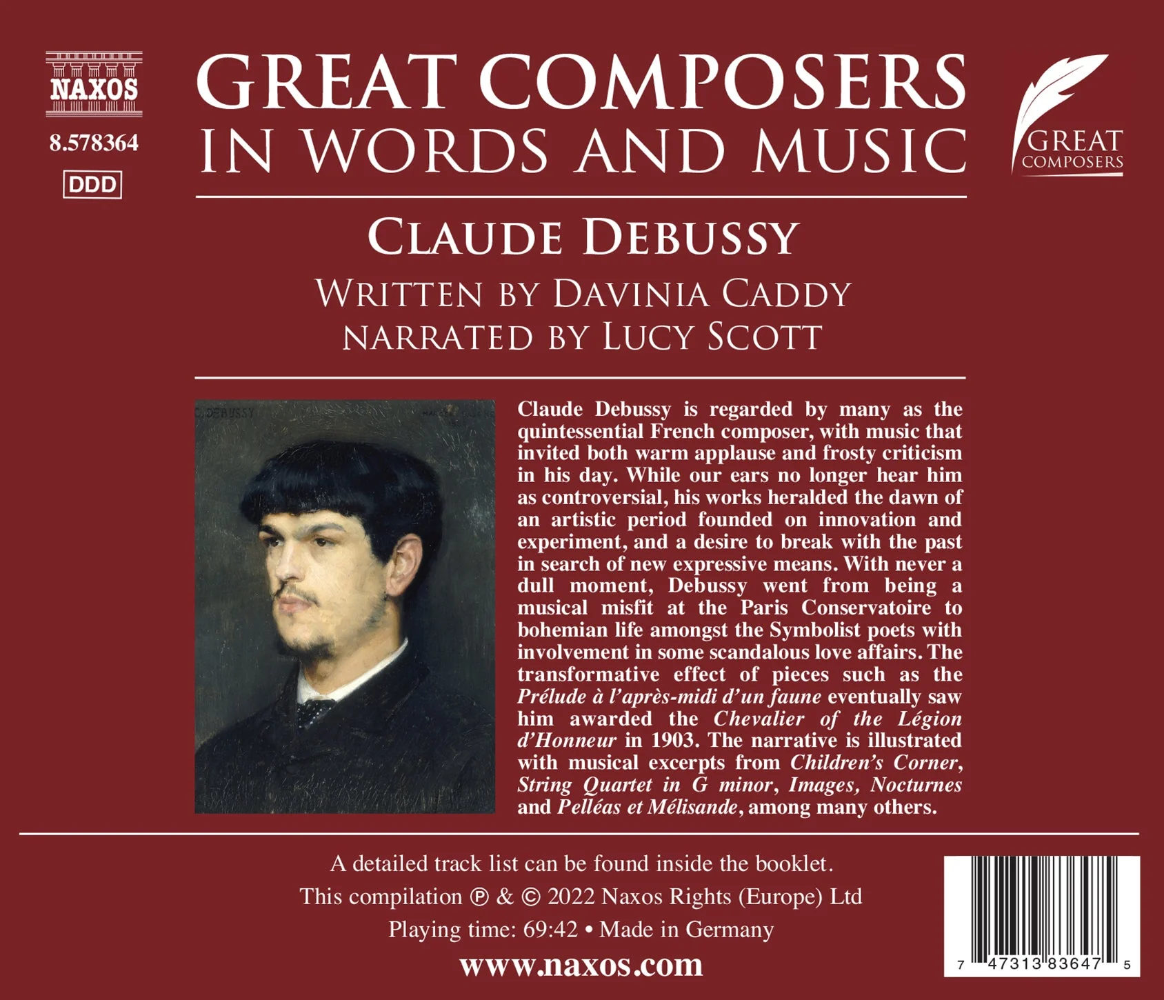 Debussy: Great Composers in Words & Music - Image 2