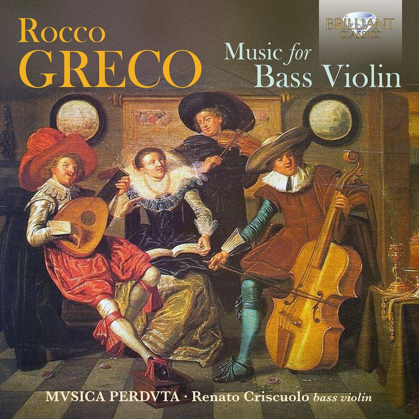 Greco: Music For Bass Violin / Renato Criscuolo, Mvsica Perdvta - Image 2