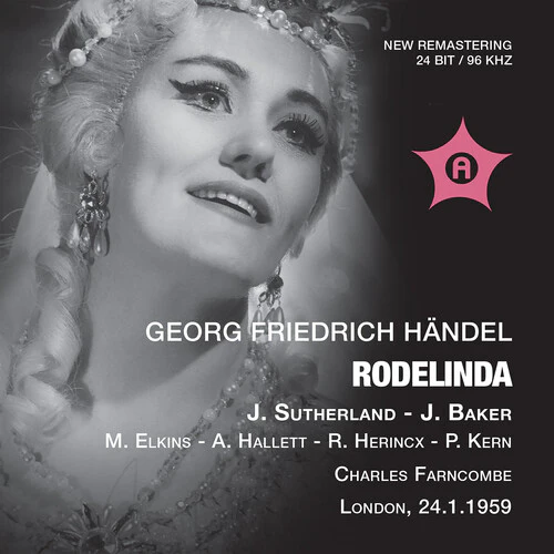 Handel: Rodelinda / Farncombe, Sutherland, Baker, Elkins, Kern