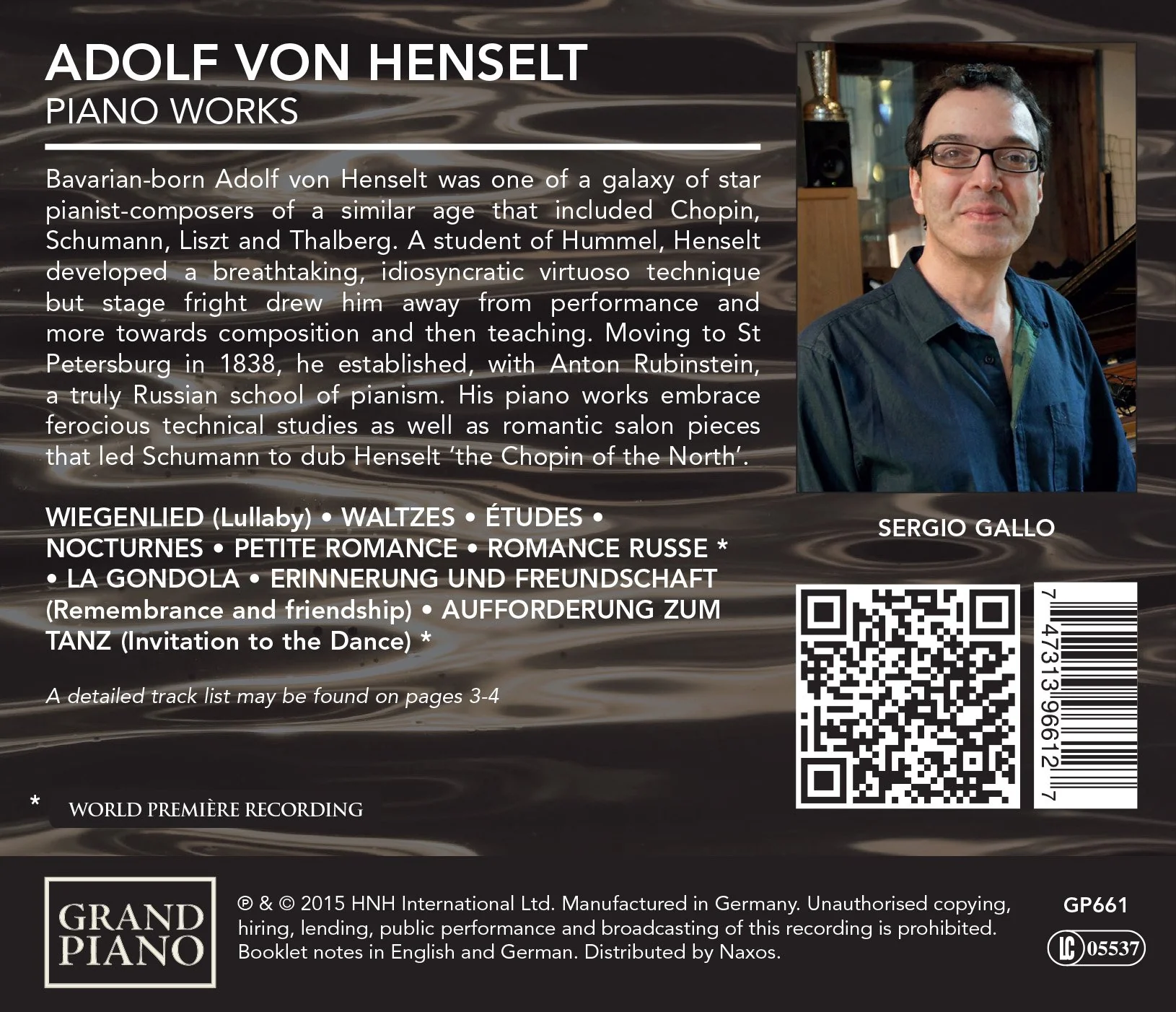 Henselt: Piano Works - Image 2