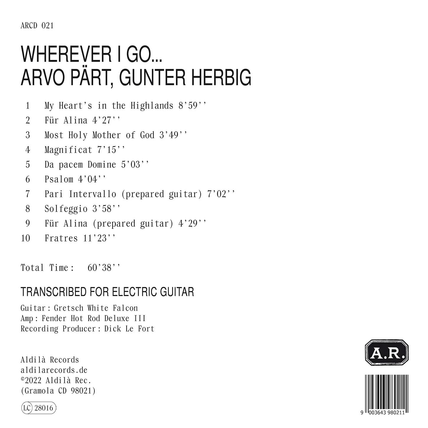 Herbig & Part: Wherever I Go… - Image 2
